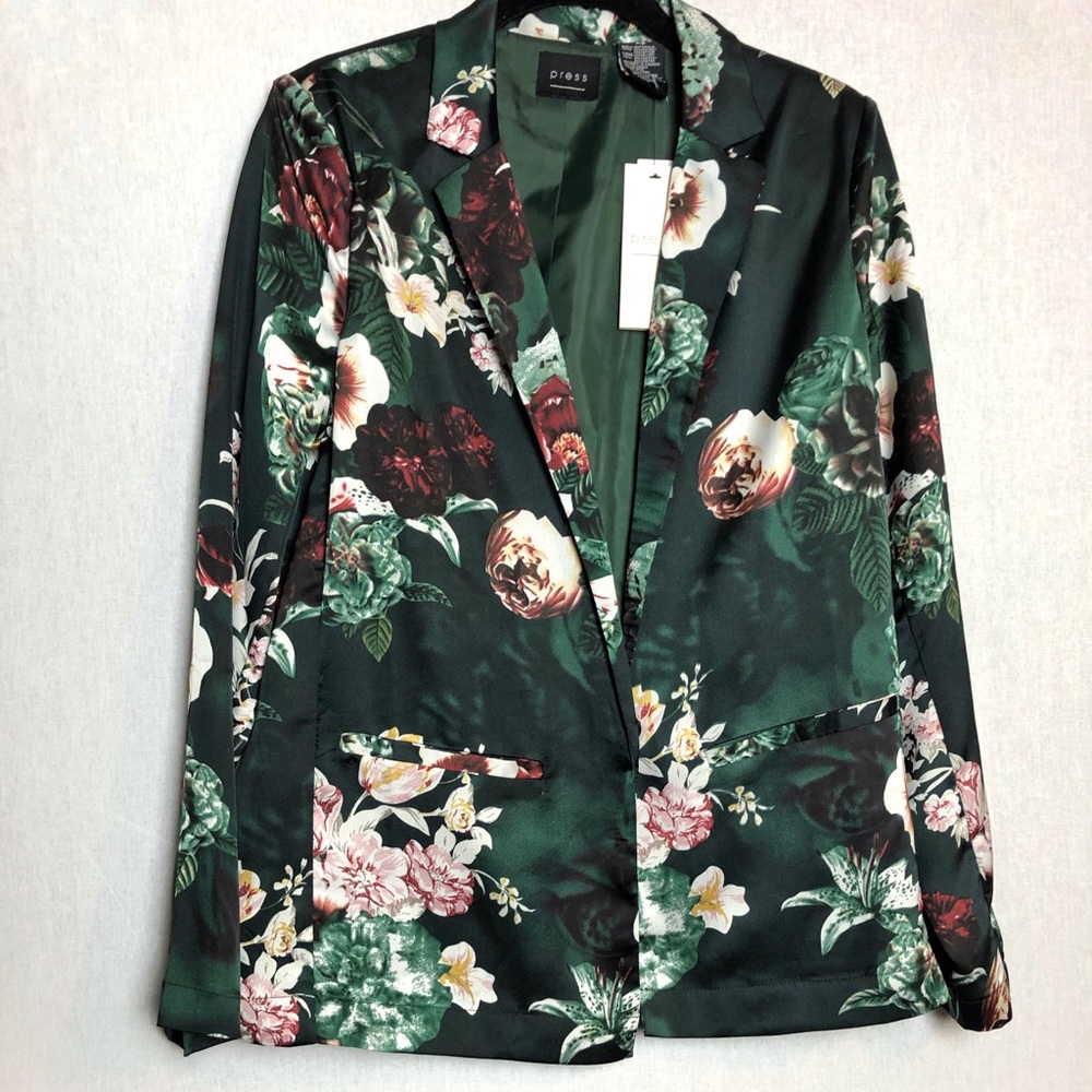 Floral Print Blazer